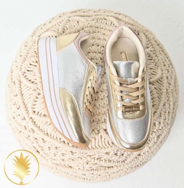 Menina Metallic Sneaker - Imagen 3